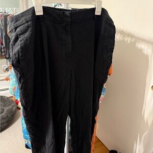Black Women's Linen Pants